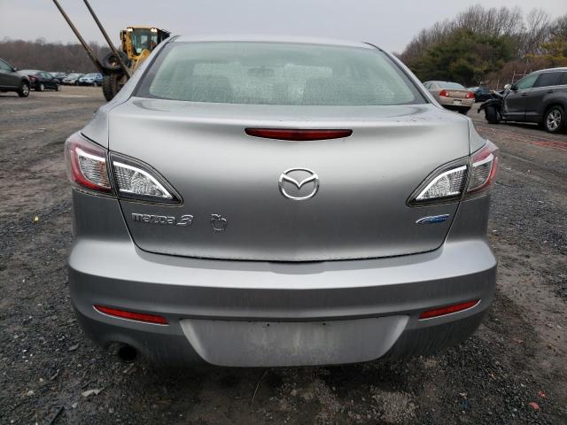 JM1BL1V89C1660721 - 2012 MAZDA 3 I SILVER photo 6