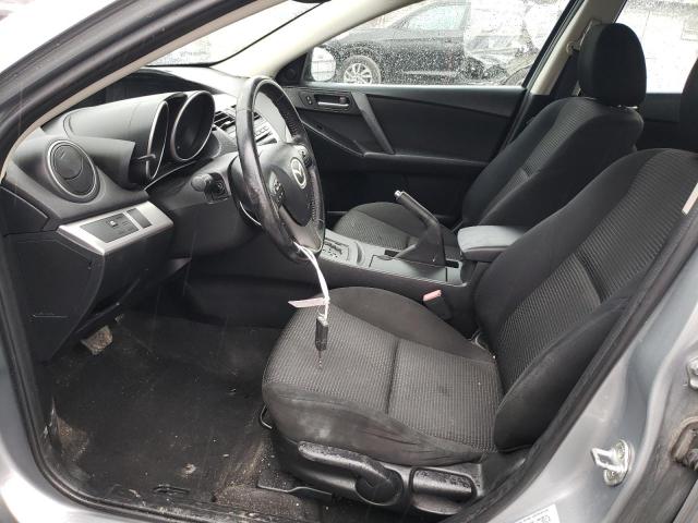 JM1BL1V89C1660721 - 2012 MAZDA 3 I SILVER photo 7