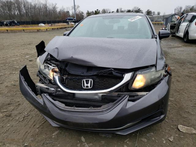 19XFB2F8XFE201532 - 2015 HONDA CIVIC EX GRAY photo 5