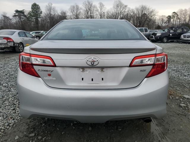 4T1BF1FK1CU037489 - 2012 TOYOTA CAMRY BASE SILVER photo 6
