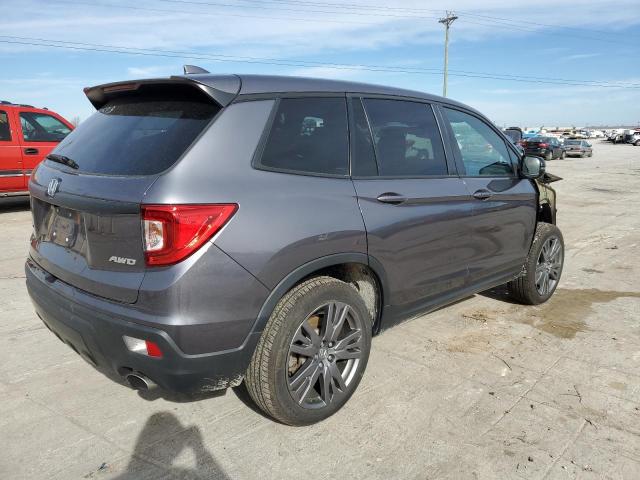 5FNYF8H54MB007573 - 2021 HONDA PASSPORT EXL CHARCOAL photo 3