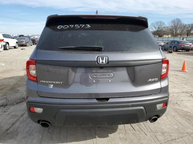 5FNYF8H54MB007573 - 2021 HONDA PASSPORT EXL CHARCOAL photo 6
