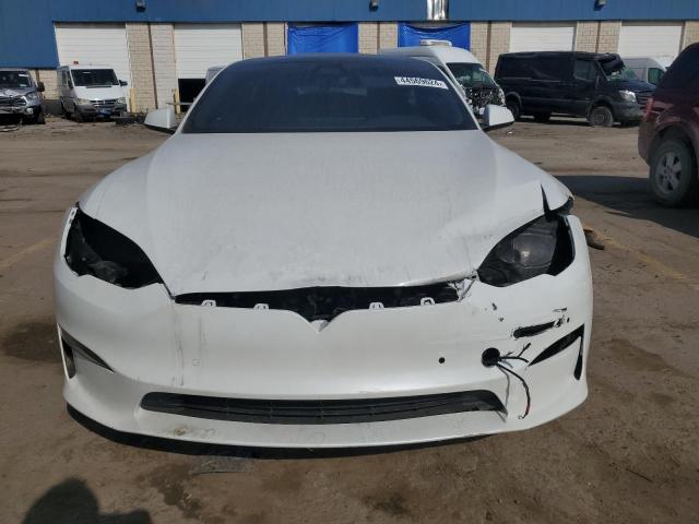 5YJSA1E65MF439436 - 2021 TESLA MODEL S WHITE photo 5