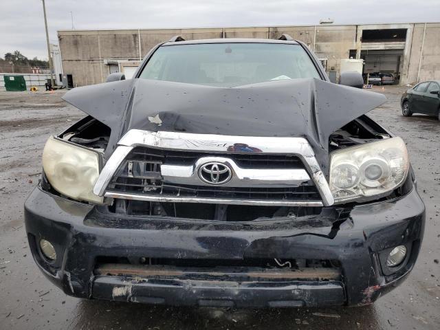 JTEBU14R370109490 - 2007 TOYOTA 4RUNNER SR5 BLACK photo 5