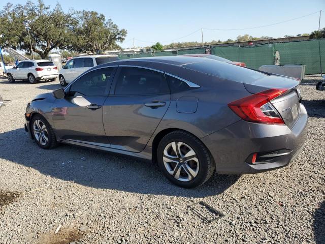 2HGFC2F50JH596340 - 2018 HONDA CIVIC LX GRAY photo 2