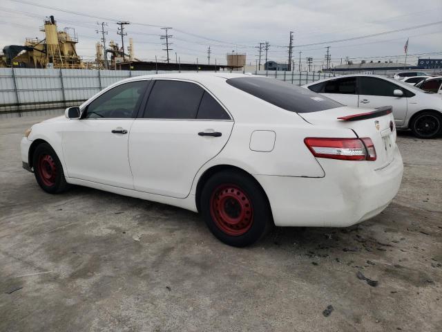 4T4BF3EK4BR129732 - 2011 TOYOTA CAMRY BASE WHITE photo 2