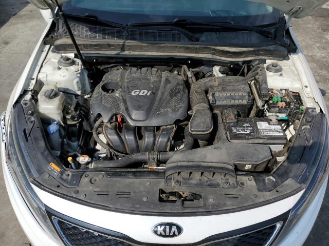 KNAGM4A71F5661888 - 2015 KIA OPTIMA LX WHITE photo 11