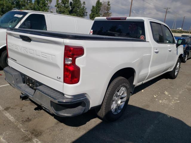 1GCUDDED3NZ628520 - 2022 CHEVROLET SILVERADO K1500 LT WHITE photo 3