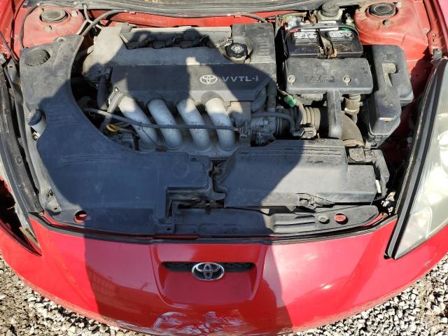 JTDDY32T8Y0035464 - 2000 TOYOTA CELICA GT-S RED photo 11