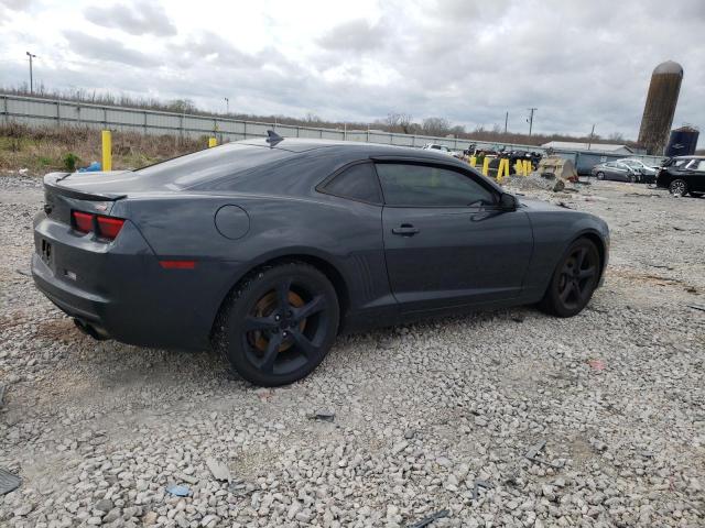 2G1FT1EWXD9116850 - 2013 CHEVROLET CAMARO 2SS GRAY photo 3