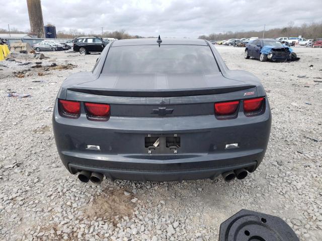 2G1FT1EWXD9116850 - 2013 CHEVROLET CAMARO 2SS GRAY photo 6