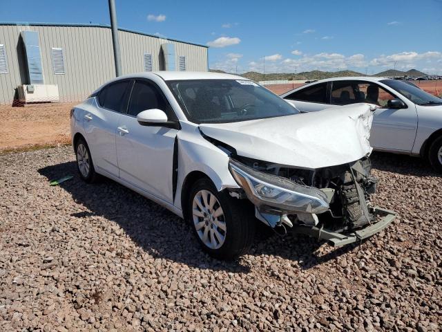 3N1AB8BV7MY315155 - 2021 NISSAN SENTRA S WHITE photo 4