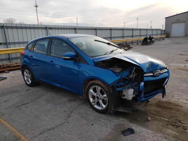 1FADP3K29EL373322 - 2014 FORD FOCUS SE BLUE photo 4