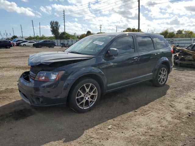 3C4PDCEG8JT339717 - 2018 DODGE JOURNEY GT GRAY photo 1