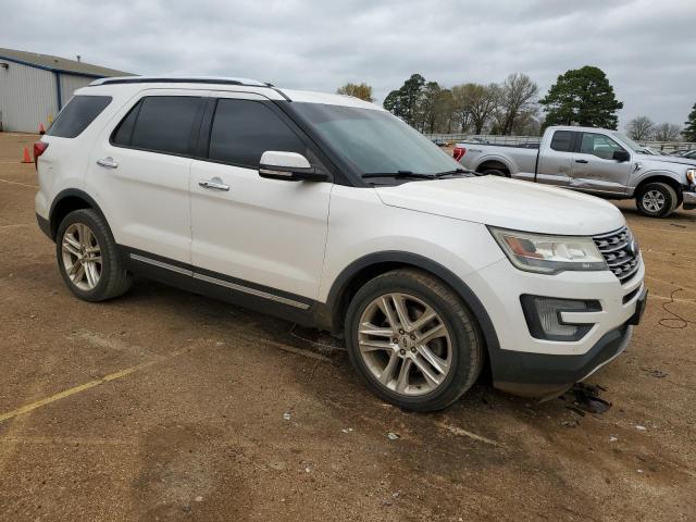 1FM5K7F80GGD12516 - 2016 FORD EXPLORER LIMITED WHITE photo 4