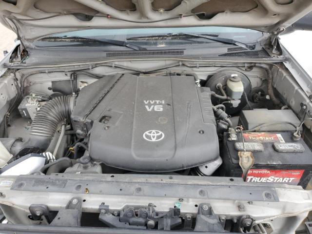 5TETU62N36Z267753 - 2006 TOYOTA TACOMA PRERUNNER ACCESS CAB SILVER photo 11