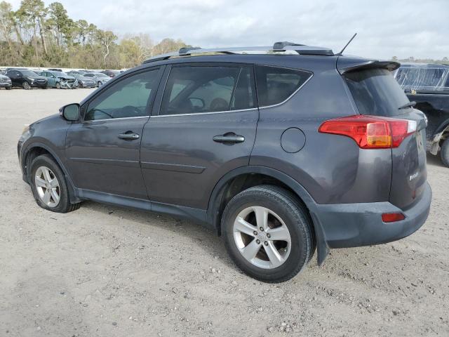 2T3WFREV1DW028053 - 2013 TOYOTA RAV4 XLE GRAY photo 2