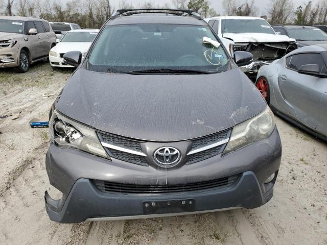 2T3WFREV1DW028053 - 2013 TOYOTA RAV4 XLE GRAY photo 5