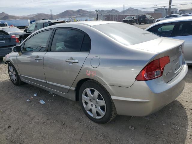 1HGFA16566L010895 - 2006 HONDA CIVIC LX SILVER photo 2