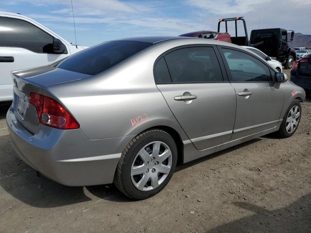 1HGFA16566L010895 - 2006 HONDA CIVIC LX SILVER photo 3