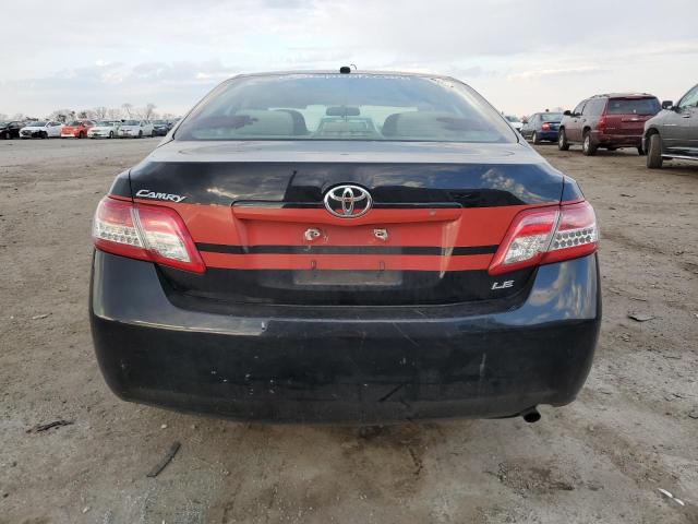 4T1BF3EK6BU672073 - 2011 TOYOTA CAMRY BASE BLACK photo 6