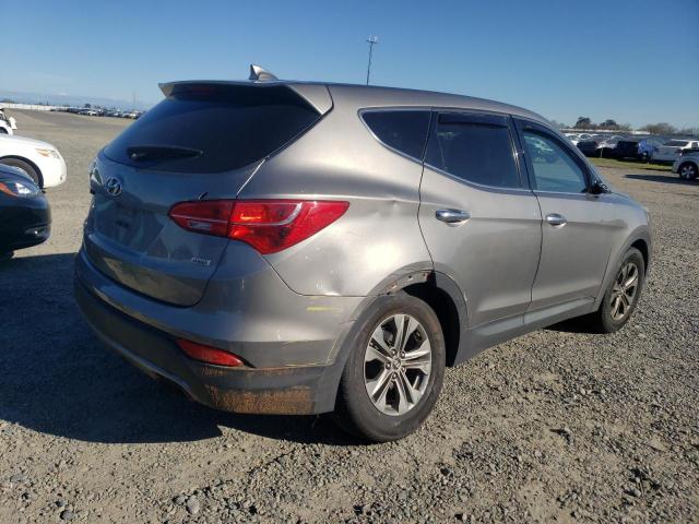 5XYZTDLB3EG146705 - 2014 HYUNDAI SANTA FE S GRAY photo 3