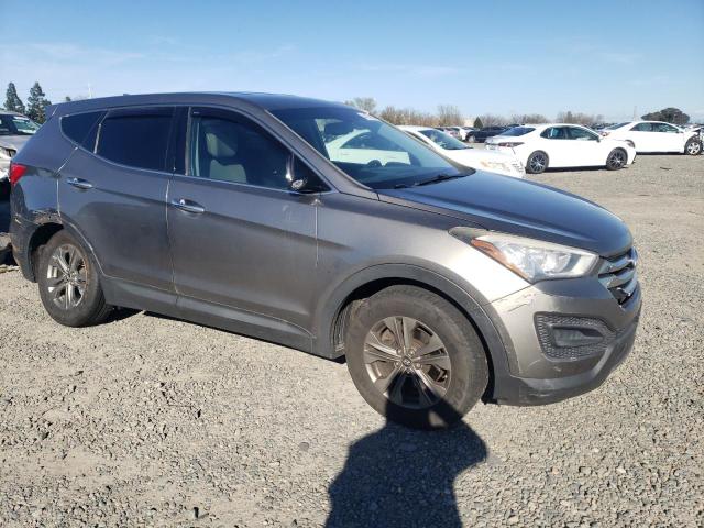 5XYZTDLB3EG146705 - 2014 HYUNDAI SANTA FE S GRAY photo 4