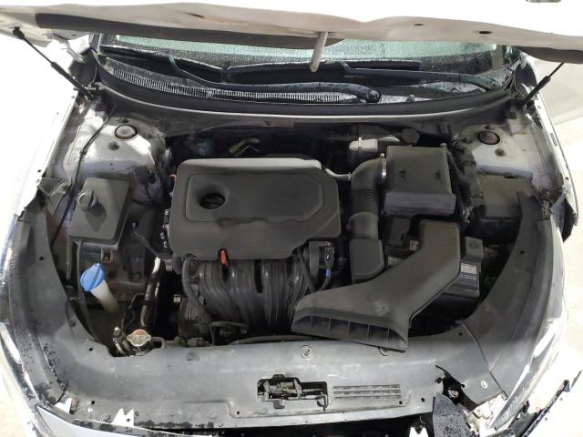 5NPE24AF4JH679138 - 2018 HYUNDAI SONATA SE SILVER photo 11