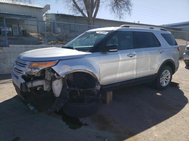 1FM5K7D89DGC61158 - 2013 FORD EXPLORER XLT SILVER photo 1