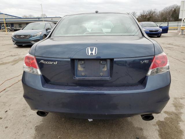 5KBCP3F80AB010281 - 2010 HONDA ACCORD EXL BLUE photo 6