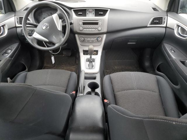 3N1AB7APXEL637168 - 2014 NISSAN SENTRA S GRAY photo 8