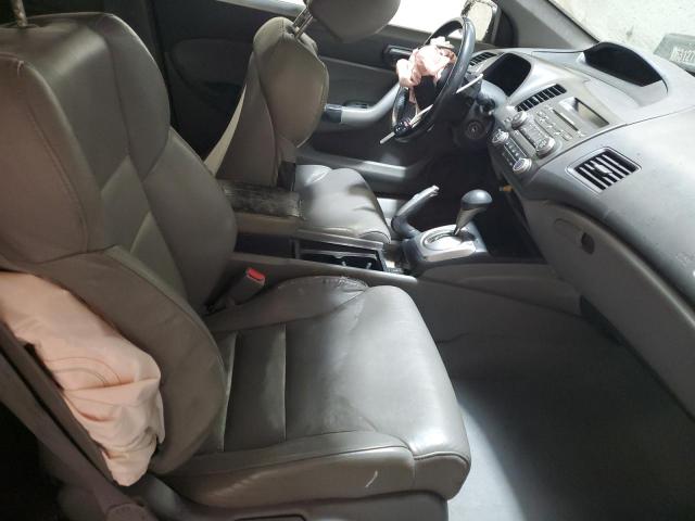 2HGFG12959H531602 - 2009 HONDA CIVIC EXL ნაცრისფერი ფოტო 5