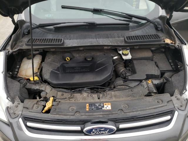 1FMCU9J92FUC44863 - 2015 FORD ESCAPE TITANIUM GRAY photo 11