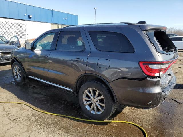 1C4RDJAG0HC643925 - 2017 DODGE DURANGO SXT CHARCOAL photo 2