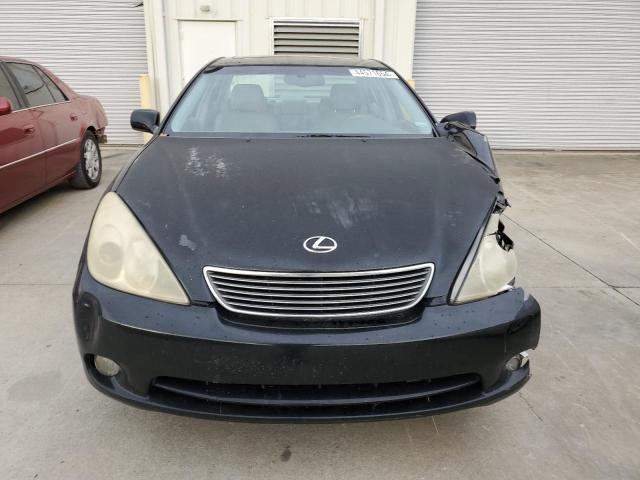 JTHBA30GX55123978 - 2005 LEXUS ES 330 BLACK photo 5