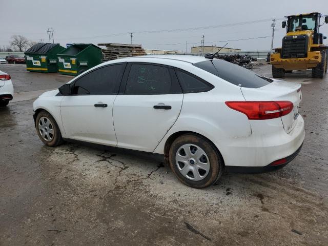 1FADP3E2XJL302927 - 2018 FORD FOCUS S WHITE photo 2