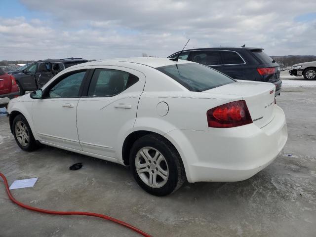 1B3BD4FBXBN528732 - 2011 DODGE AVENGER EXPRESS WHITE photo 2