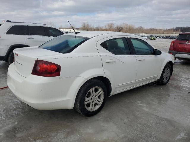 1B3BD4FBXBN528732 - 2011 DODGE AVENGER EXPRESS WHITE photo 3
