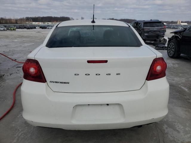 1B3BD4FBXBN528732 - 2011 DODGE AVENGER EXPRESS WHITE photo 6