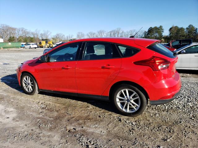 1FADP3K25HL322212 - 2017 FORD FOCUS SE RED photo 2