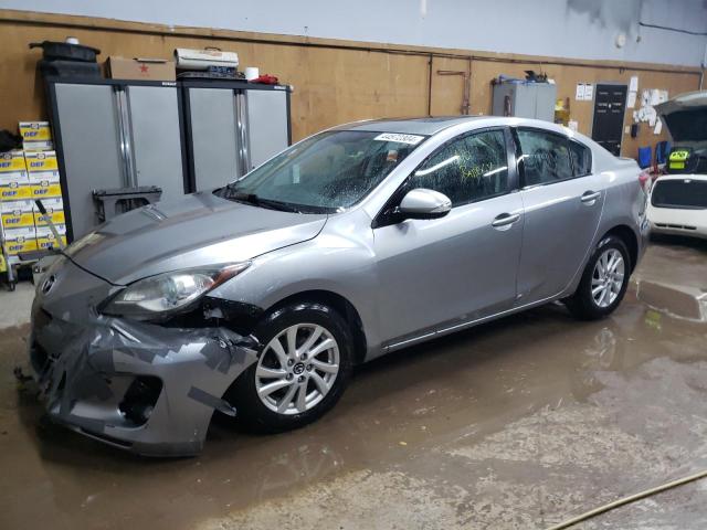 JM1BL1W74D1829762 - 2013 MAZDA 3 I GRAY photo 1