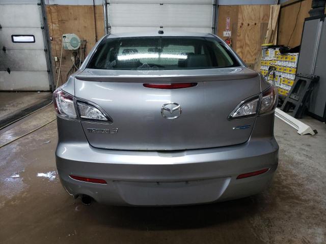 JM1BL1W74D1829762 - 2013 MAZDA 3 I GRAY photo 6