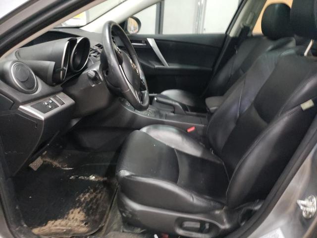 JM1BL1W74D1829762 - 2013 MAZDA 3 I GRAY photo 7