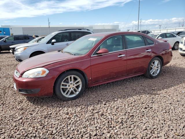 2G1WU57M291253075 - 2009 CHEVROLET IMPALA LTZ RED photo 1