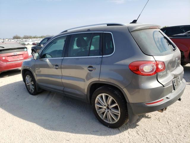 WVGBV7AX7BW569115 - 2011 VOLKSWAGEN TIGUAN S GRAY photo 2