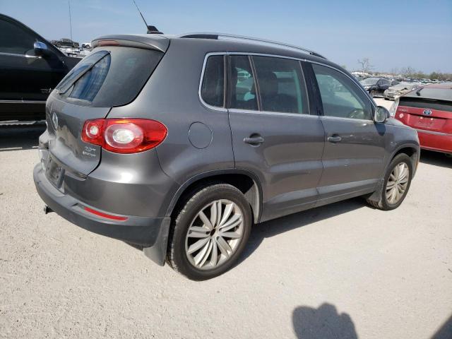 WVGBV7AX7BW569115 - 2011 VOLKSWAGEN TIGUAN S GRAY photo 3