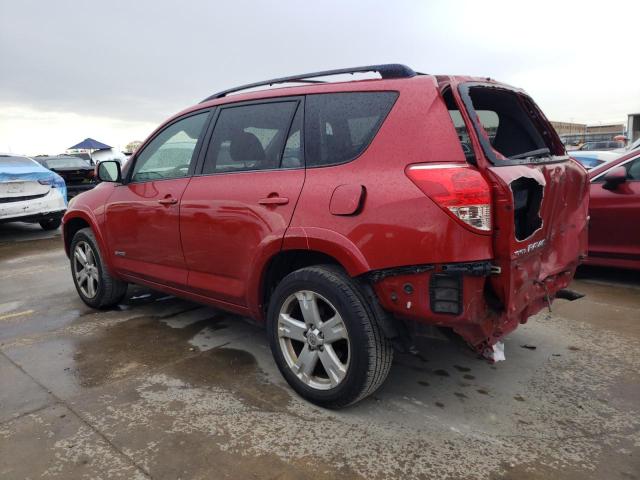 JTMBD32V086055273 - 2008 TOYOTA RAV4 SPORT RED photo 2