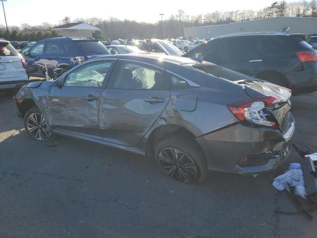 19XFC1F75JE200702 - 2018 HONDA CIVIC EXL ნაცრისფერი ფოტო 2