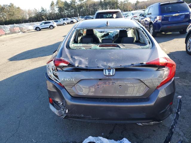 19XFC1F75JE200702 - 2018 HONDA CIVIC EXL GRAY photo 6