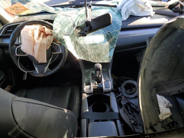 19XFC1F75JE200702 - 2018 HONDA CIVIC EXL ნაცრისფერი ფოტო 8